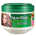 NUTRIBELA10 Hair Mask for Damaged Dry Hair – Avocado, Argan, Keratin & Coconut Oil (17oz)