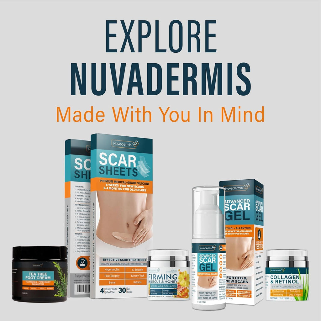 NUVADERMIS 40% Urea Cream – Maximum Strength Moisturizer for Extremely Dry Skin (5.3 oz)