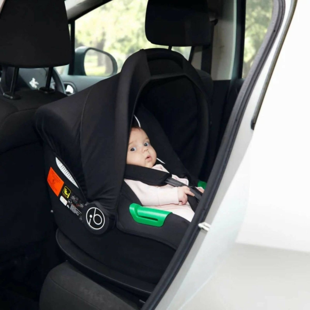 Ickle Bubba Cirrus i-Size Car Seat & ISOFIX Base - Black