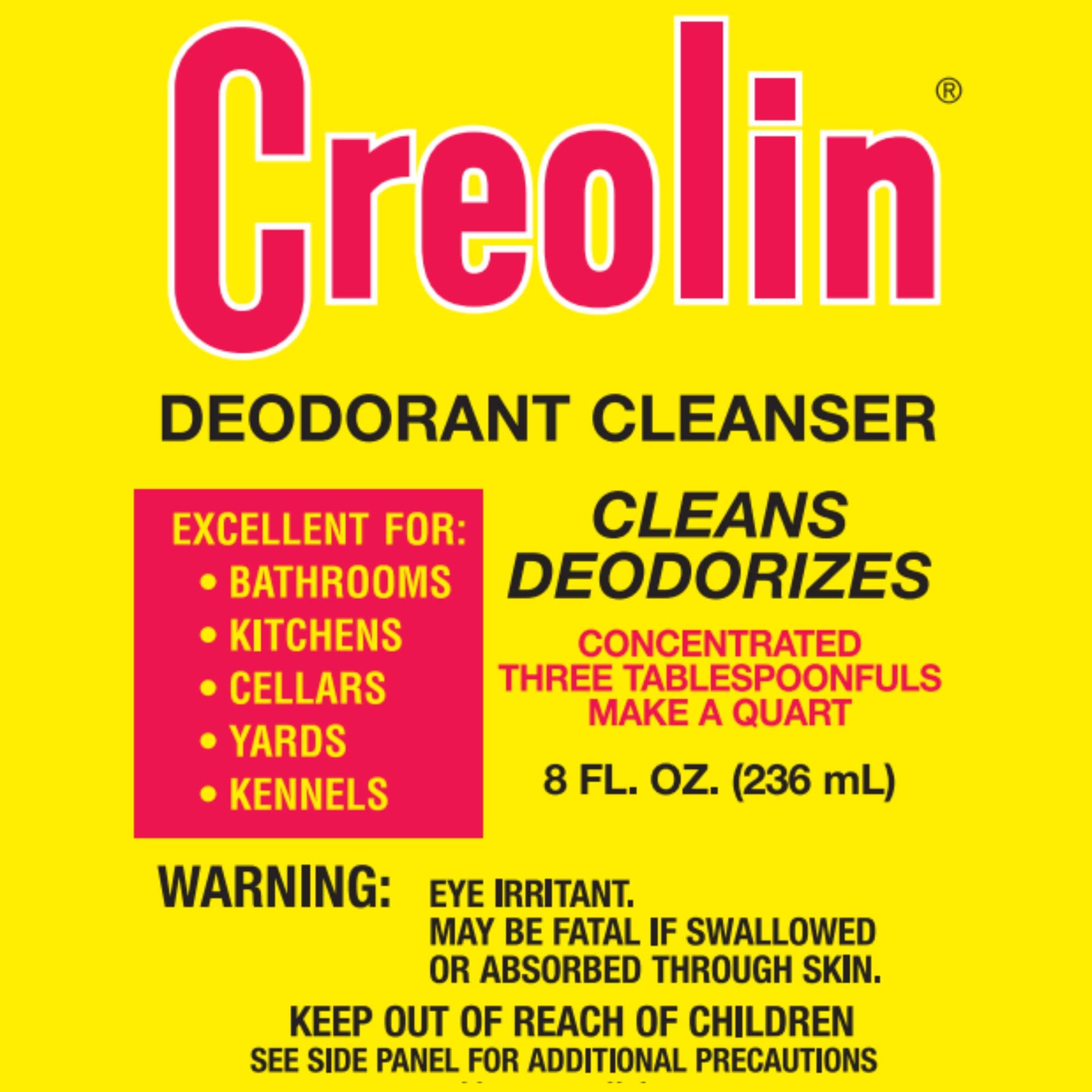 OAKHURST Creolin Deodorizing Multi-Purpose Cleanser, 8 Ounces