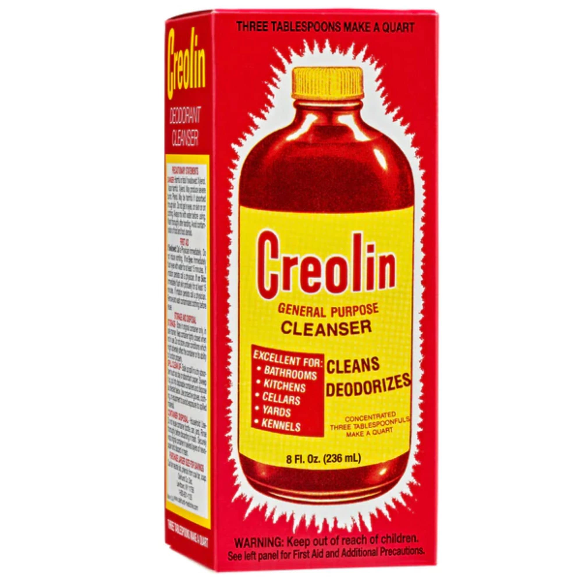 OAKHURST Creolin Deodorizing Multi-Purpose Cleanser, 8 Ounces