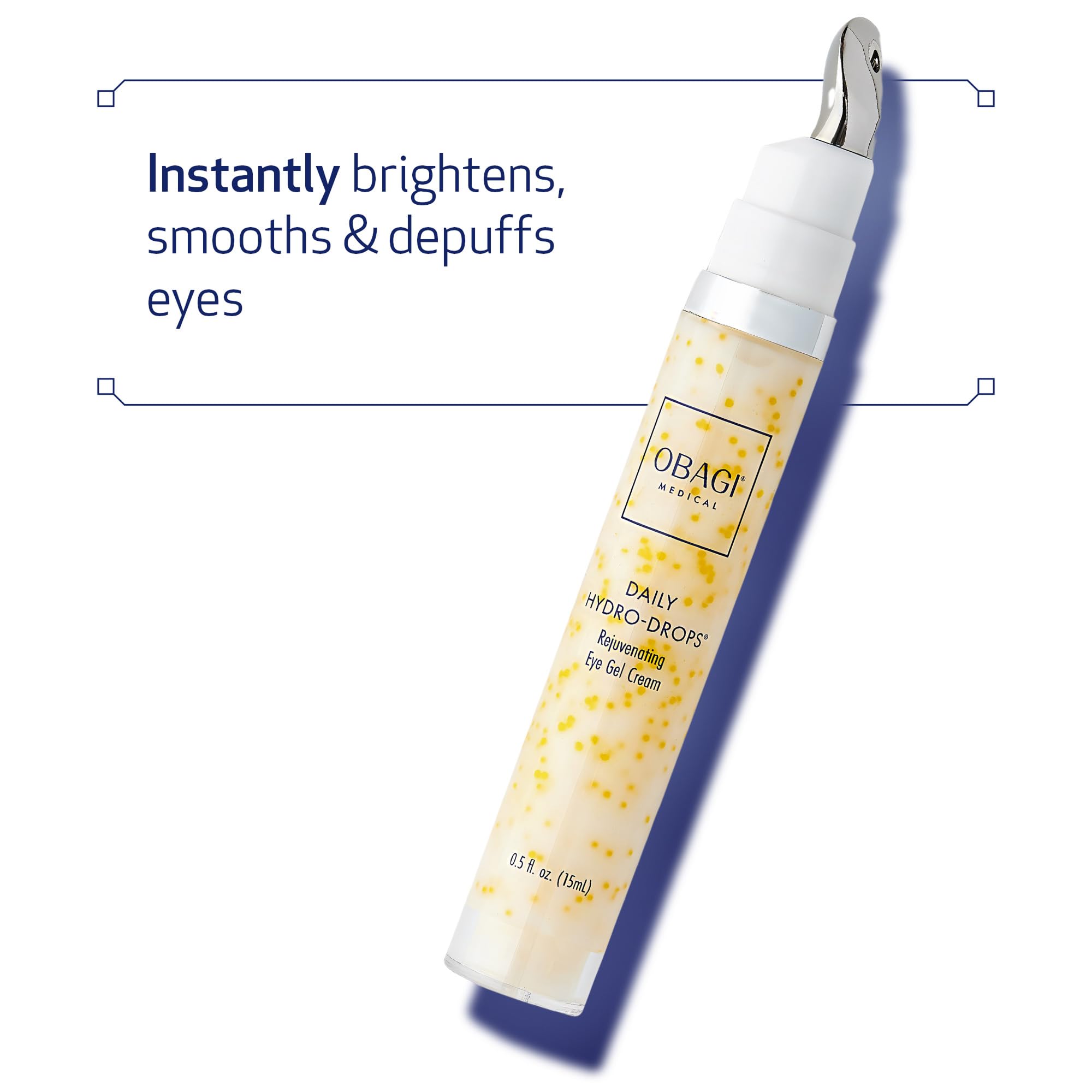 Obagi Daily Hydro-Drops Rejuvenating Eye Gel Cream – Brighten, De-Puff, Hydrate Under-Eyes (0.5 oz) | Obagi Medical