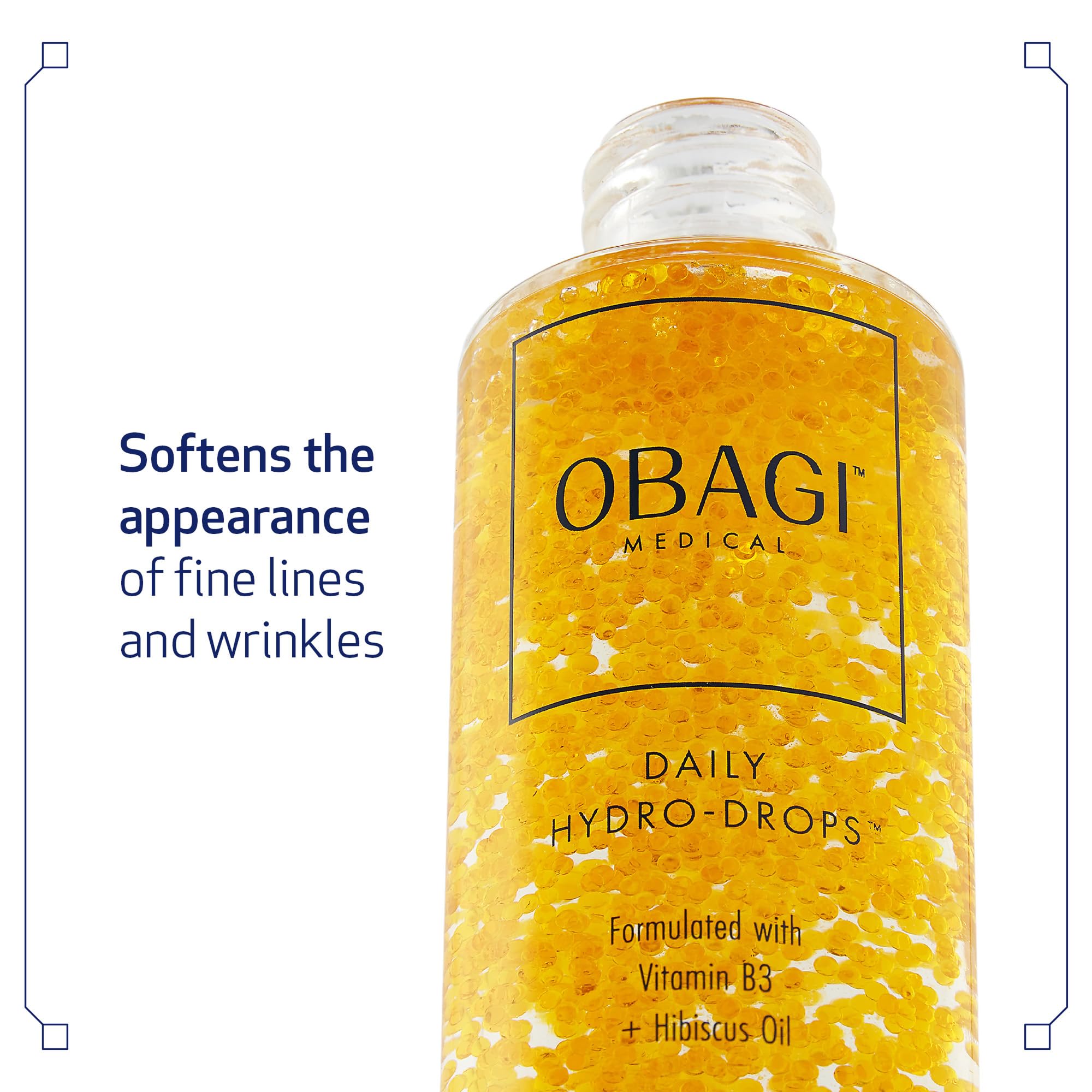 Obagi Daily Hydro-Drops Hydrating Facial Serum for Dry Skin — Hypoallergenic, 1 oz (Pack of 2)