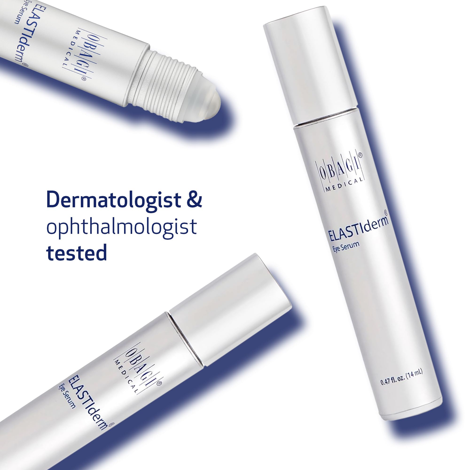 Obagi ELASTIderm Eye Serum – De-Puffing Serum with Caffeine & Bi-Mineral Contour Complex – 0.47 oz