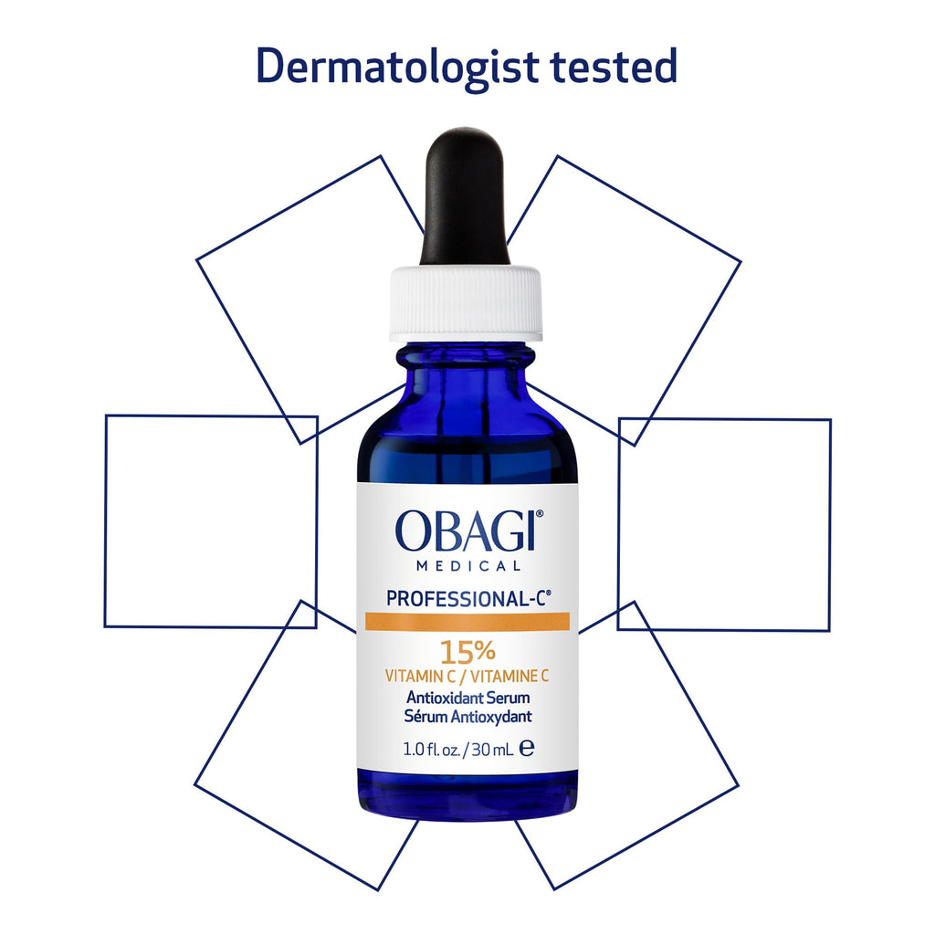 Obagi Medical Professional-C 15% Vitamin C Serum – Brighten Skin Tone & Minimize Fine Lines – 0.42 oz
