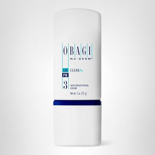 Obagi Medical Nu-Derm Clear Fx – Skin Brightening Cream with Arbutin, Vitamin C & Lactic Acid | 2 oz