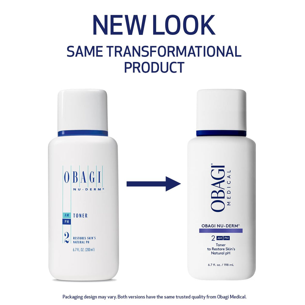 Obagi Nu-Derm Face Toner – Alcohol-Free Daily Toner with Witch Hazel & Aloe Vera | 6.7 oz