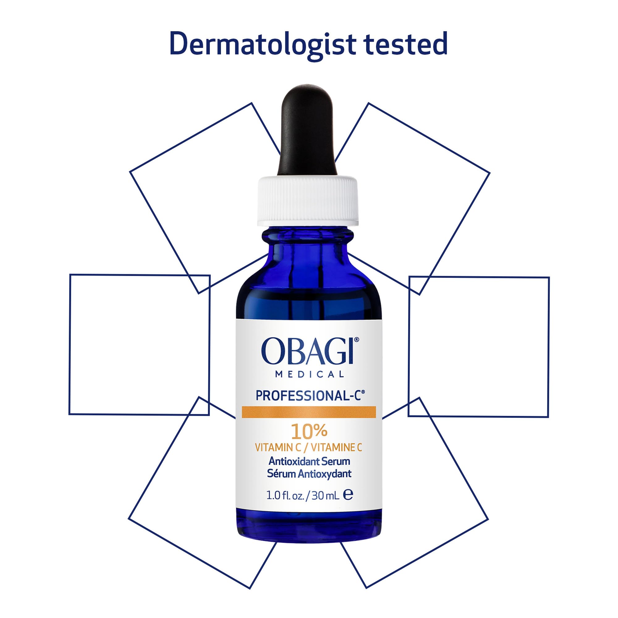 Obagi Professional-C 10% Vitamin C Serum – Brightens Skin Tone & Smooths Fine Lines | Safe for Sensitive Skin | 1 oz