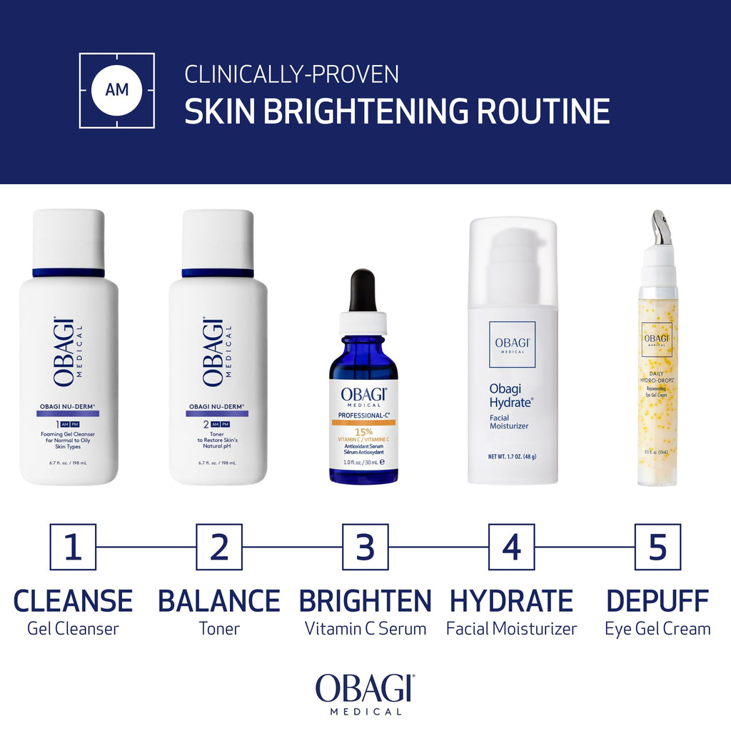 Obagi Medical Professional-C 15% Vitamin C Serum – Brighten Skin Tone & Minimize Fine Lines – 0.42 oz