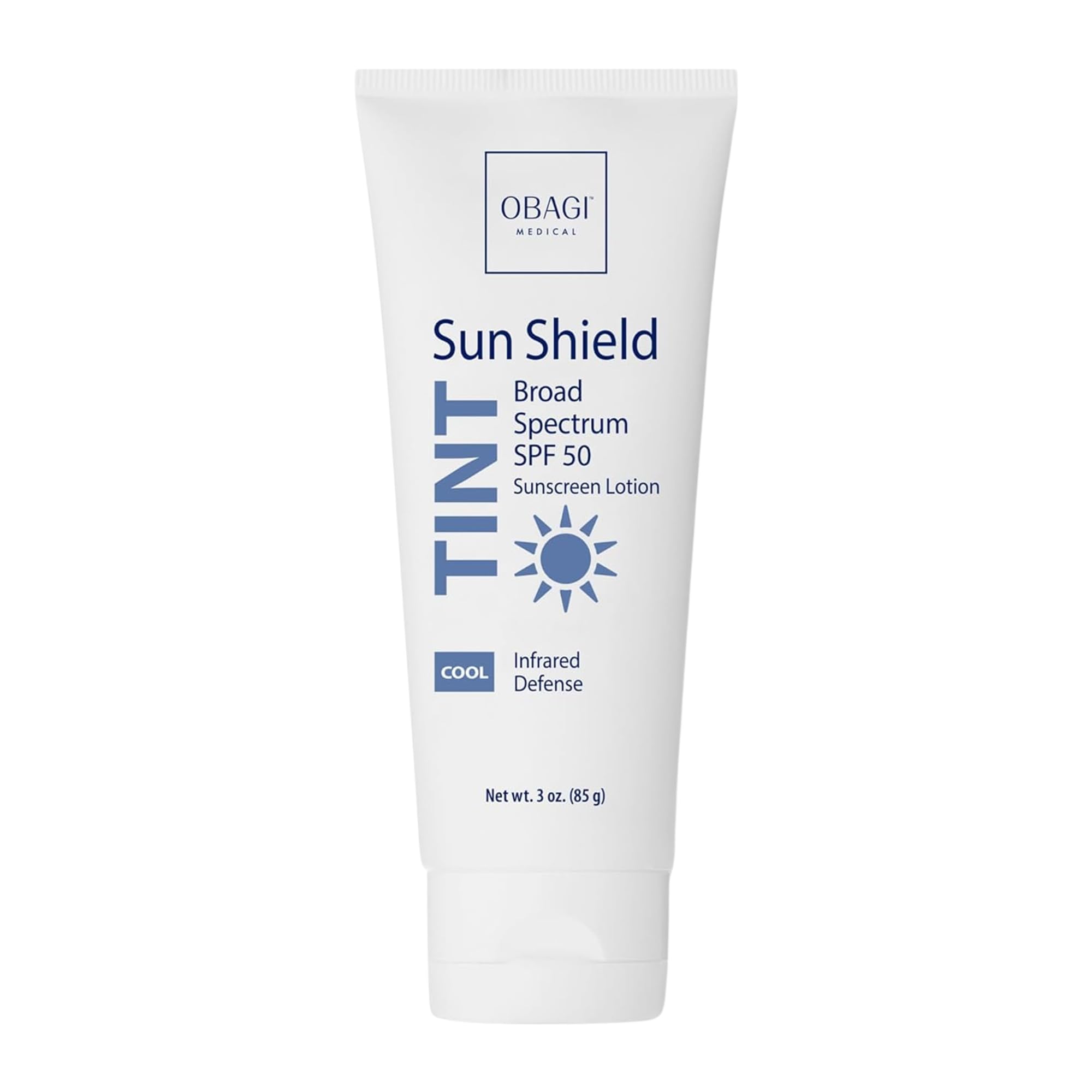 Obagi Sun Shield Tinted Sunscreen SPF 50 | Cool Tint, 3 oz