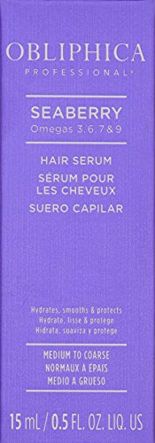 Obliphica Professional Seaberry Travel Kit for Medium to Coarse Hair – On-the-Go Frizz Control & Hydration