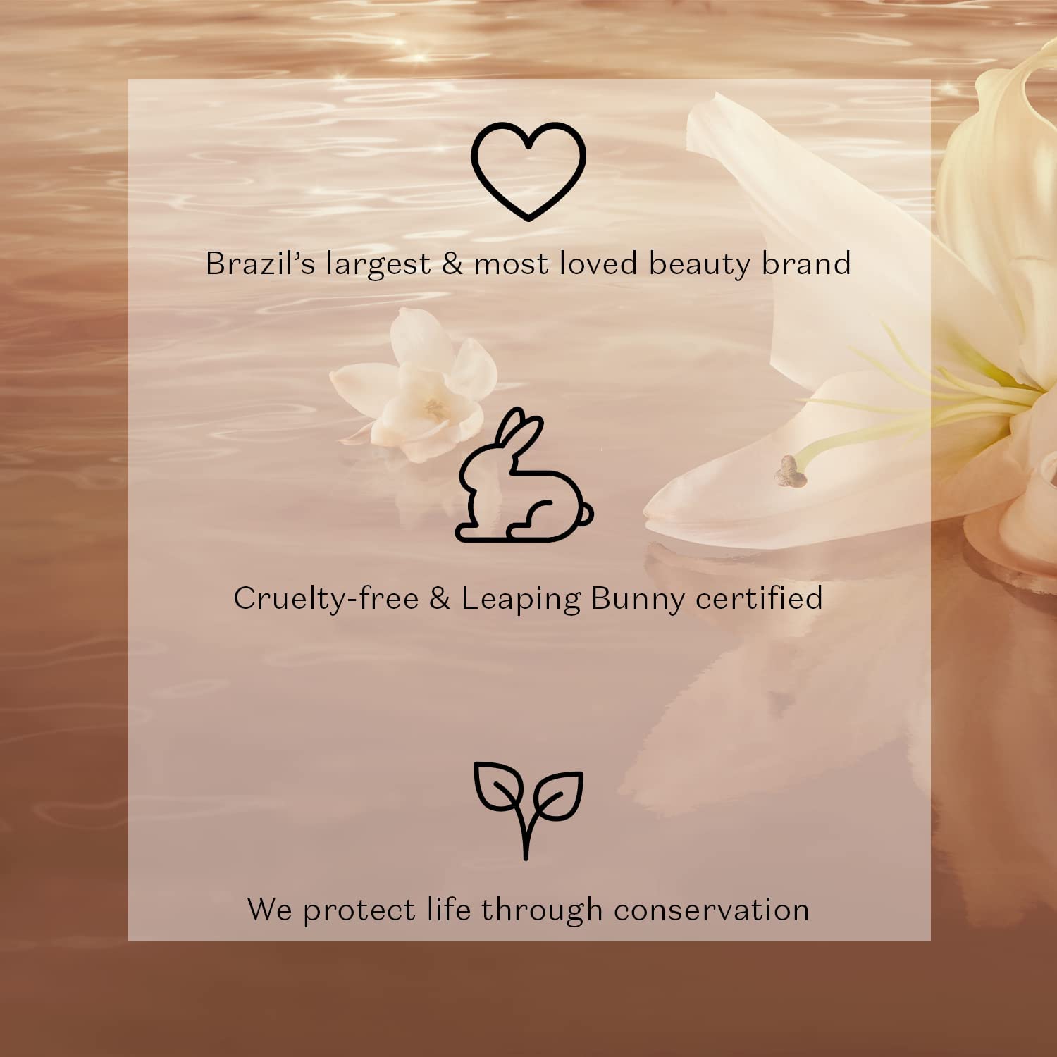 O Boticário Lily Satin Moisturizing Body Cream Refill Pouch – 24h Hydration, Fragrance (250g)