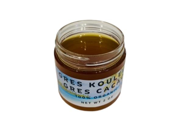 OCS 2 oz Organic Haitian Cacao Oil with Natural Gres Koulev Snake Oil