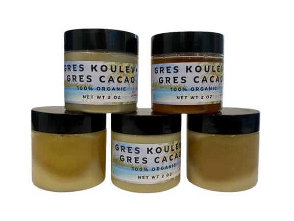 OCS 2 oz Organic Haitian Cacao Oil with Natural Gres Koulev Snake Oil
