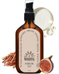 ODID Milk Protein Intensive Hair Oil – Anti-Frizz Serum with Argan Oil & Plant Oils | Cozy Wood & Fig