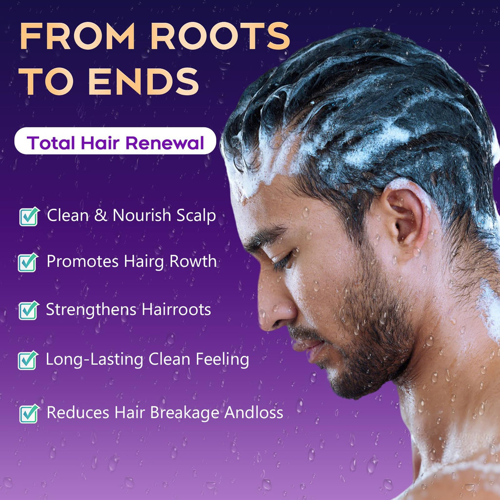 Oely Biotin Hair Growth & Thickening Shampoo – Root Activator, Sulfate-Free