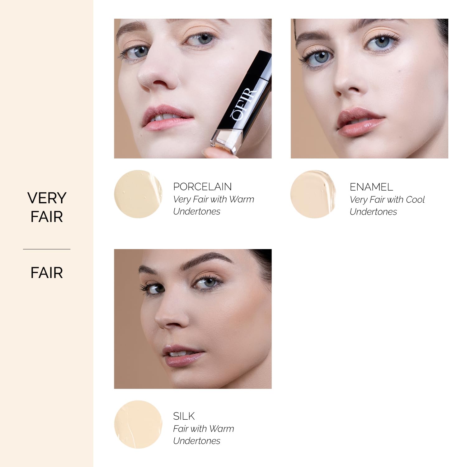 OFIR Perfected Weightless Concealer – Buildable Coverage in Deep Cool Ceramic 0.27 oz