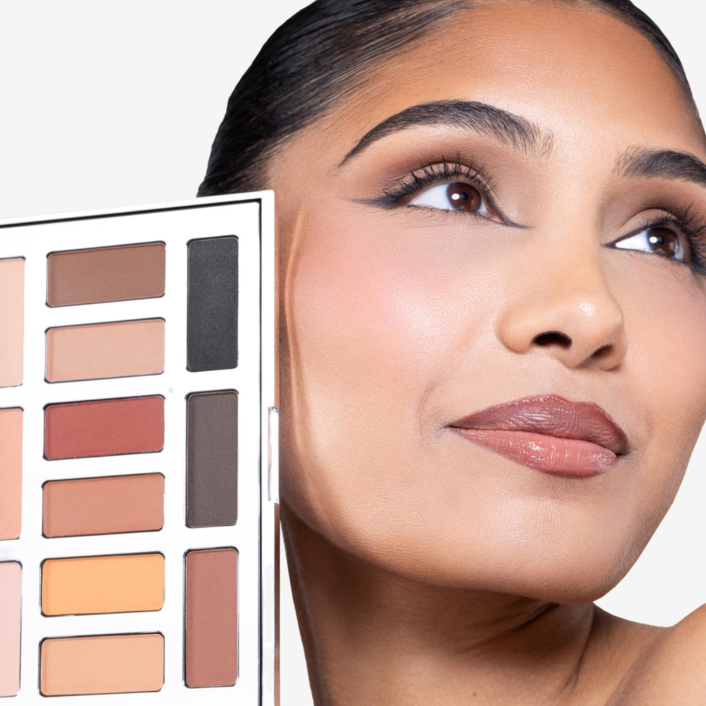 OFIR Shimmer 12-Shade Eyeshadow Palette | Buildable Pigment, Talc-Free