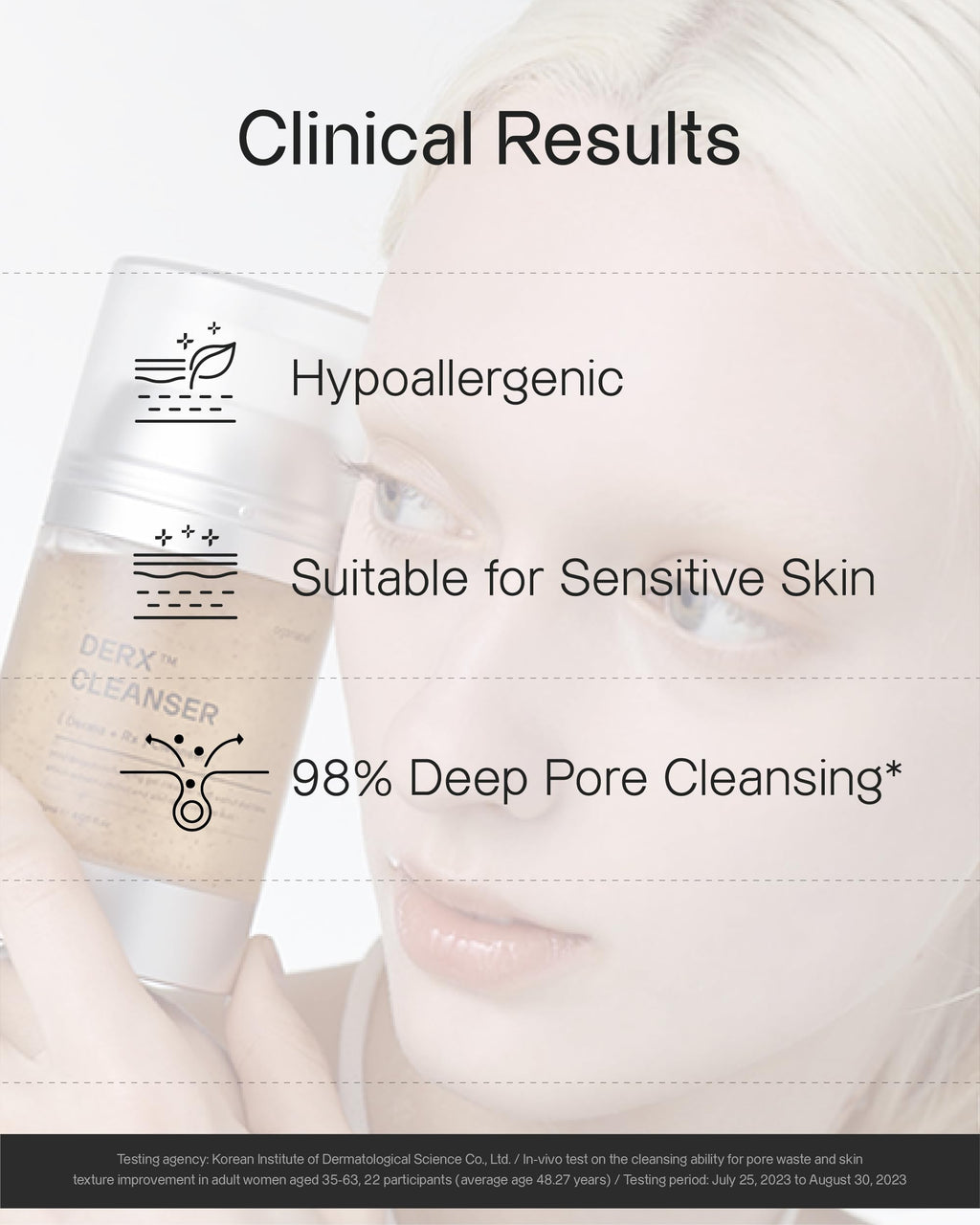 OGANACELL DERX Cleanser – Walnut Exfoliant for Pores | Gentle Daily Korean Face Wash