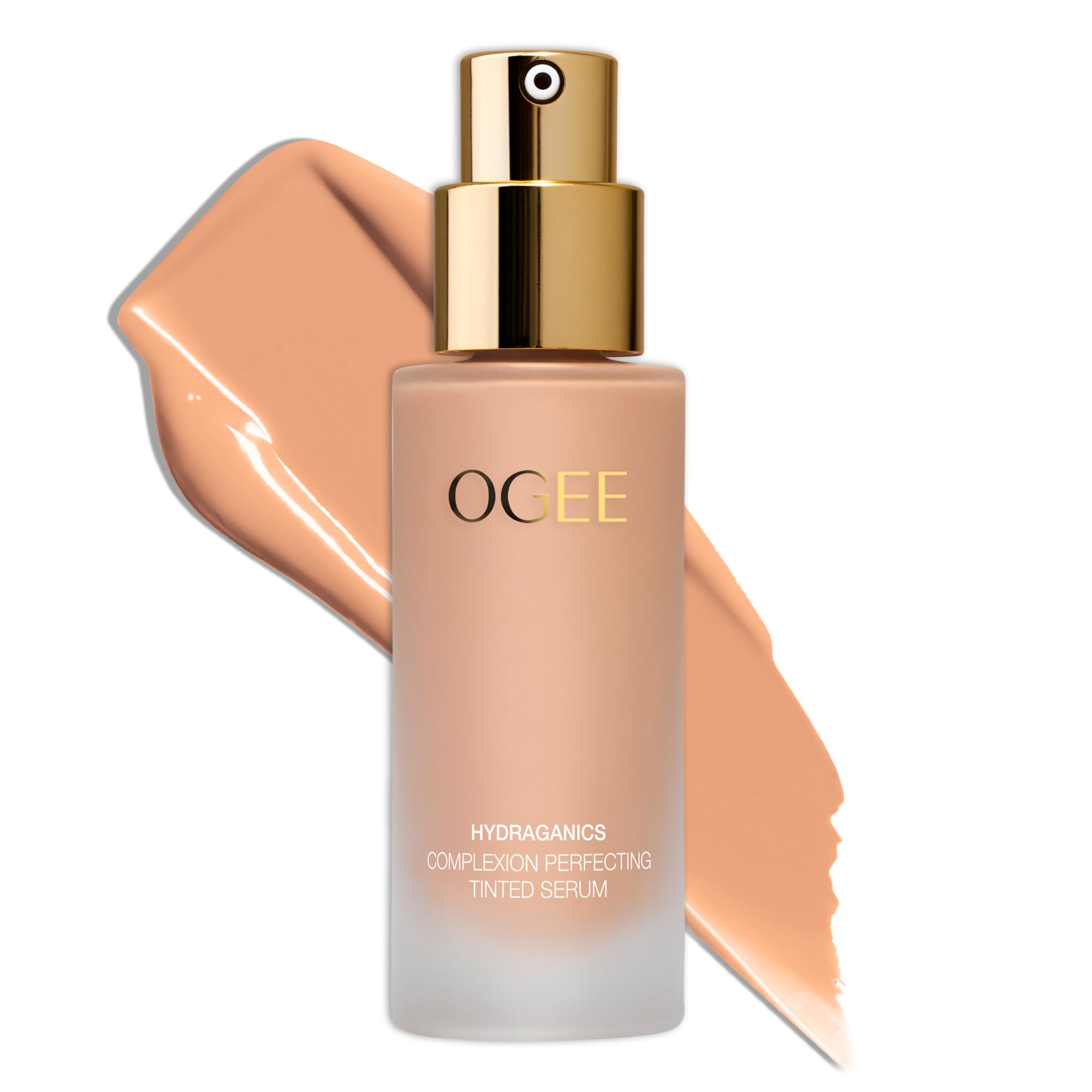 Ogee Complexion Perfecting Liquid Foundation – Lightweight Tinted Moisturizer with Vitamin C & Jojoba Oil | Made in USA