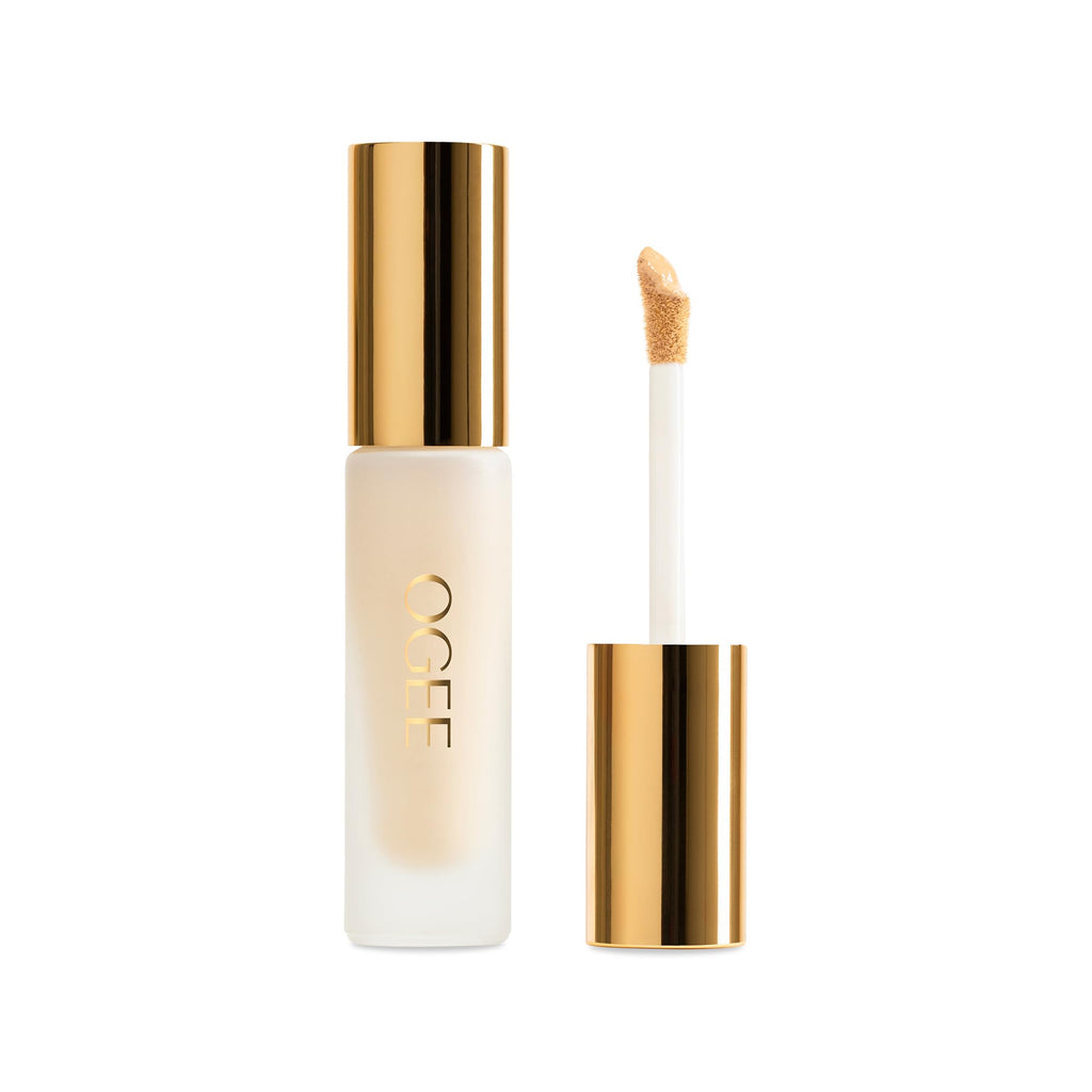 Ogee Complexion Perfecting Under Eye Concealer - Certified Organic Full Coverage, Buildable, Fair (Warm-Golden Undertones)