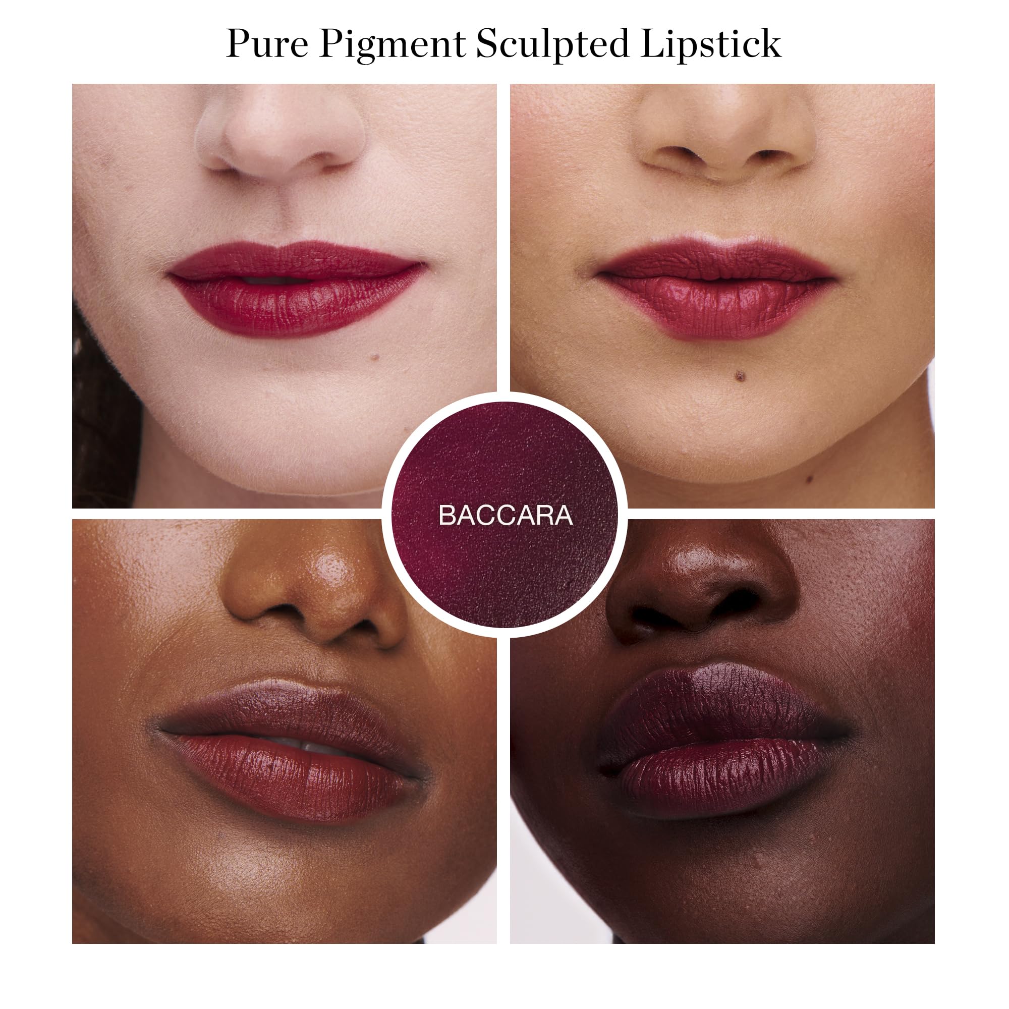Ogee Full Bloom Sculpted Lipstick Bacarra Deep Wine – 70% Organic, Jojoba Oil, Micro Hyaluronic Acid | Made in USA