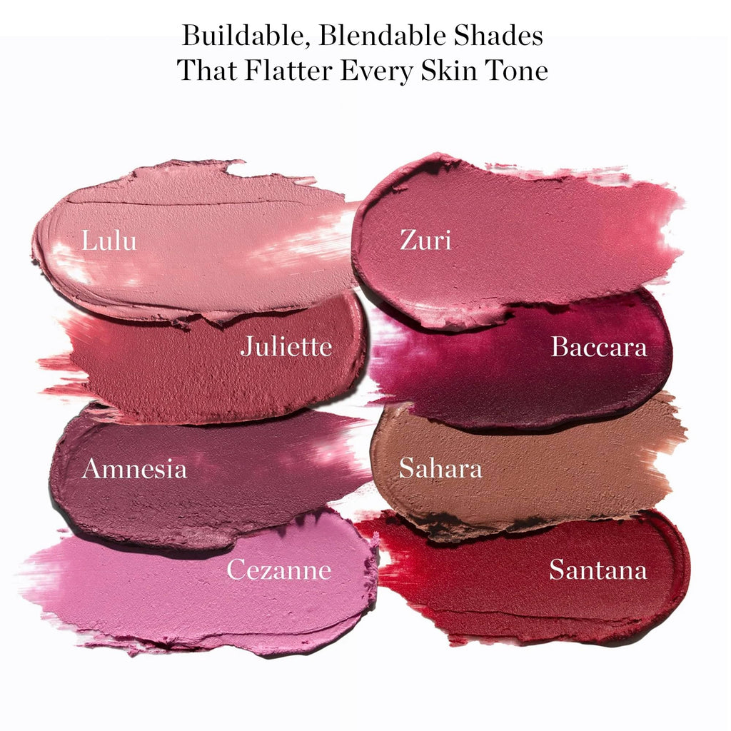 Ogee Full Bloom Sculpted Lipstick Amnesia Blackberry Mauve | 70% Organic, Jojoba Oil, Micro Hyaluronic Acid | Made in USA