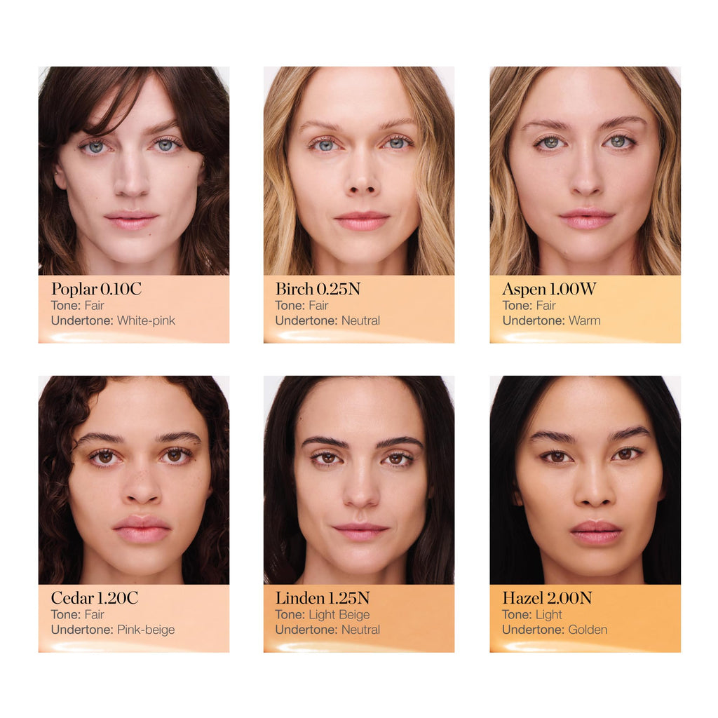 Ogee Complexion Perfecting Liquid Foundation – Hazel 2.00N (Light, Golden Undertones) | Organic, Made in USA