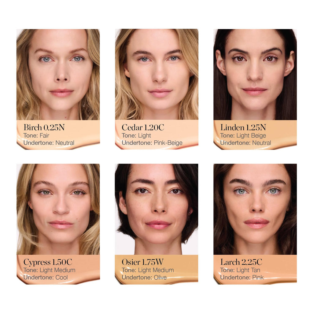 Ogee Complexion Perfecting Under Eye Concealer - Organic Full Coverage, Light Cedar 1.20C