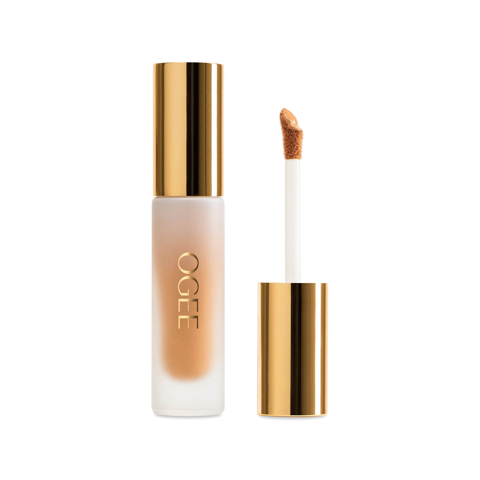 Ogee Complexion Perfecting Under Eye Concealer – Certified Organic Full Coverage, FICUS 4.00N (Medium Deep, Warm Undertones)