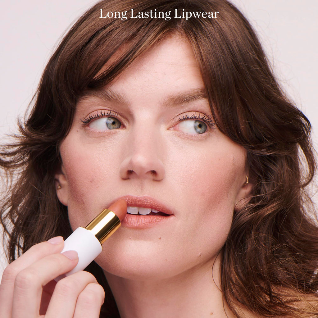 Ogee Full Bloom Sculpted Lipstick – Cezanne Cool Pink | 70% Organic, Jojoba Oil, Hyaluronic Acid