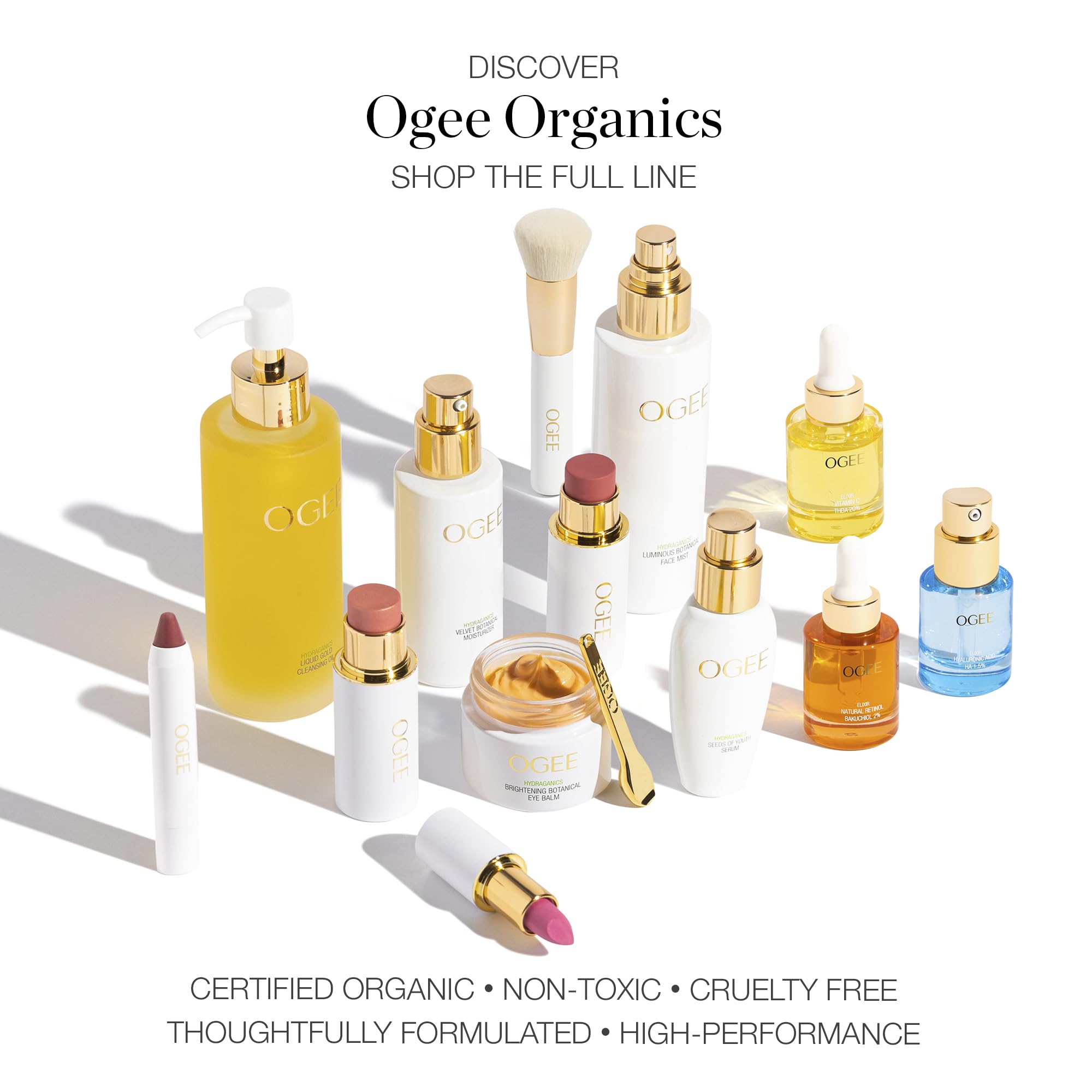 Ogee Viola Lip Tint Oil – Buildable Blackberry Brown Lip Color & Treatment