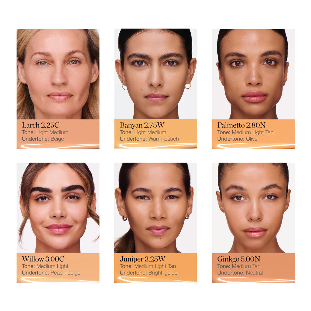 Ogee Complexion Perfecting Liquid Foundation – Willow 3.00C (Medium Light) with Vitamin C & Jojoba Oil