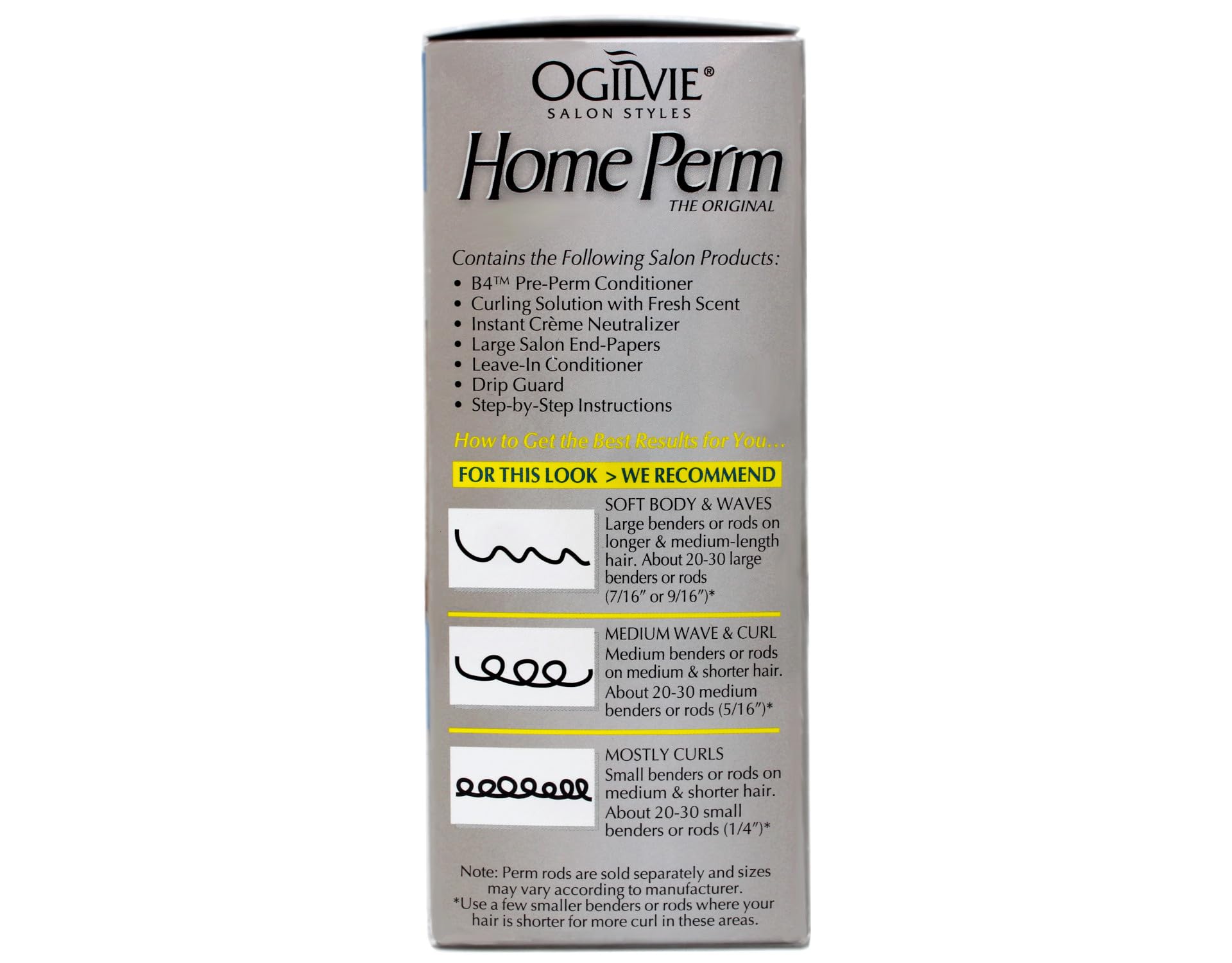 Ogilvie Home Perm The Original for Normal Hair with Extra Body — Pack of 2