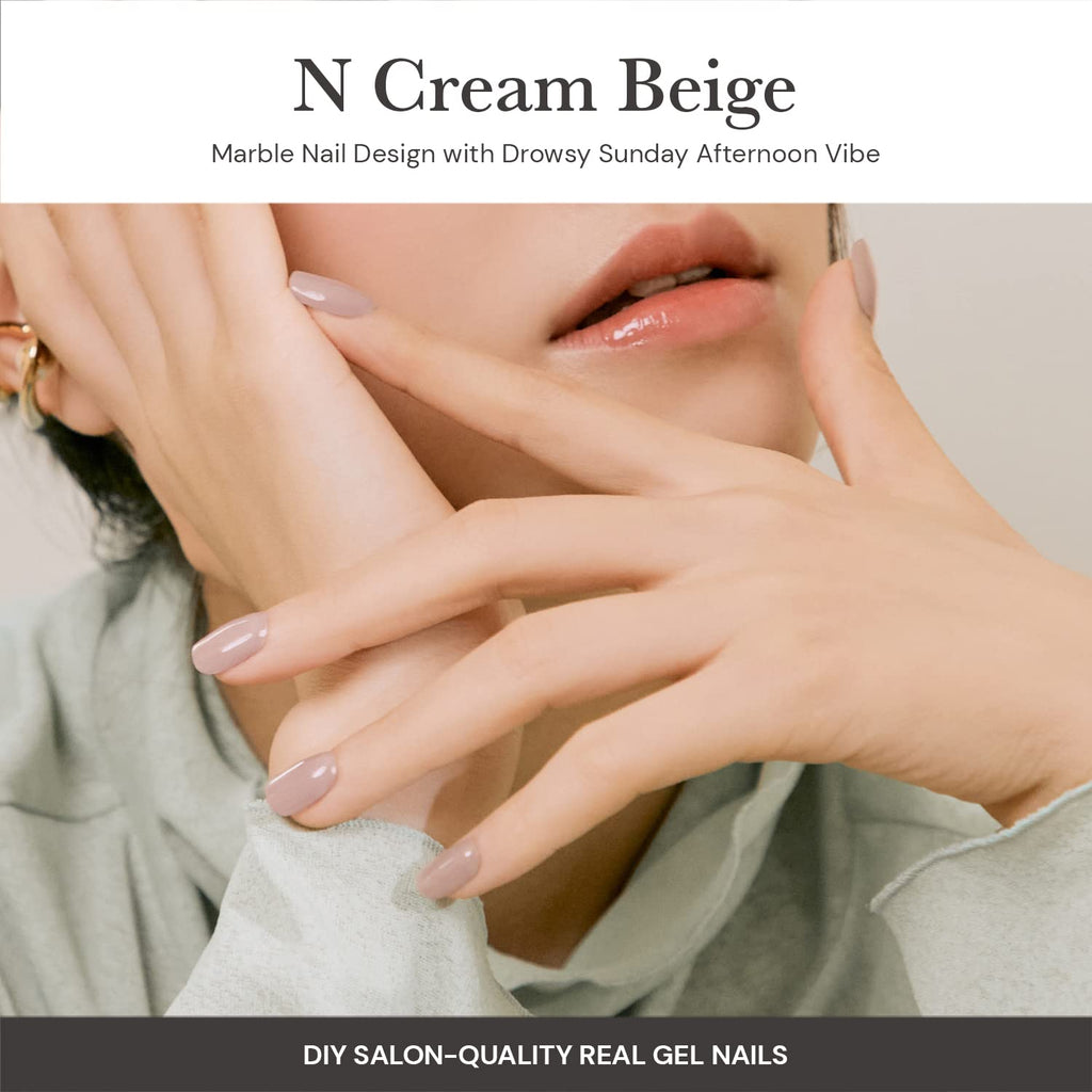ohora Bundle Set (Daily Trio): N Cream Cotton, N Pink & N Beige Semi-Cured Gel Nail Strips