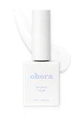 ohora Gel Nail Care (Pro Glossy Top Gel) – Corrects Nail Texture, Easy to Use & Remove for Semi-Cured Nail Strips