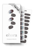 ohora Semi Cured Gel Nail Strips N Pottery - Dark Ombre, Salon-Quality & Easy at-Home Manicure