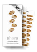 ohora Semi Cured Gel Nail Strips N Smoky Mocha | Salon-Quality, Easy At-Home manicure