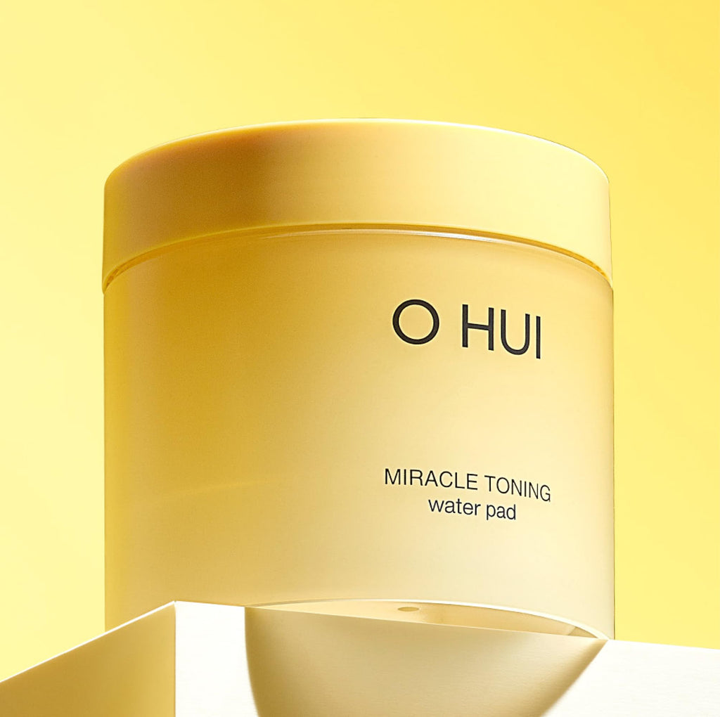 OHUI Miracle Toning Dual Sided Pads | Exfoliate, Hydrate, Smooth Skin