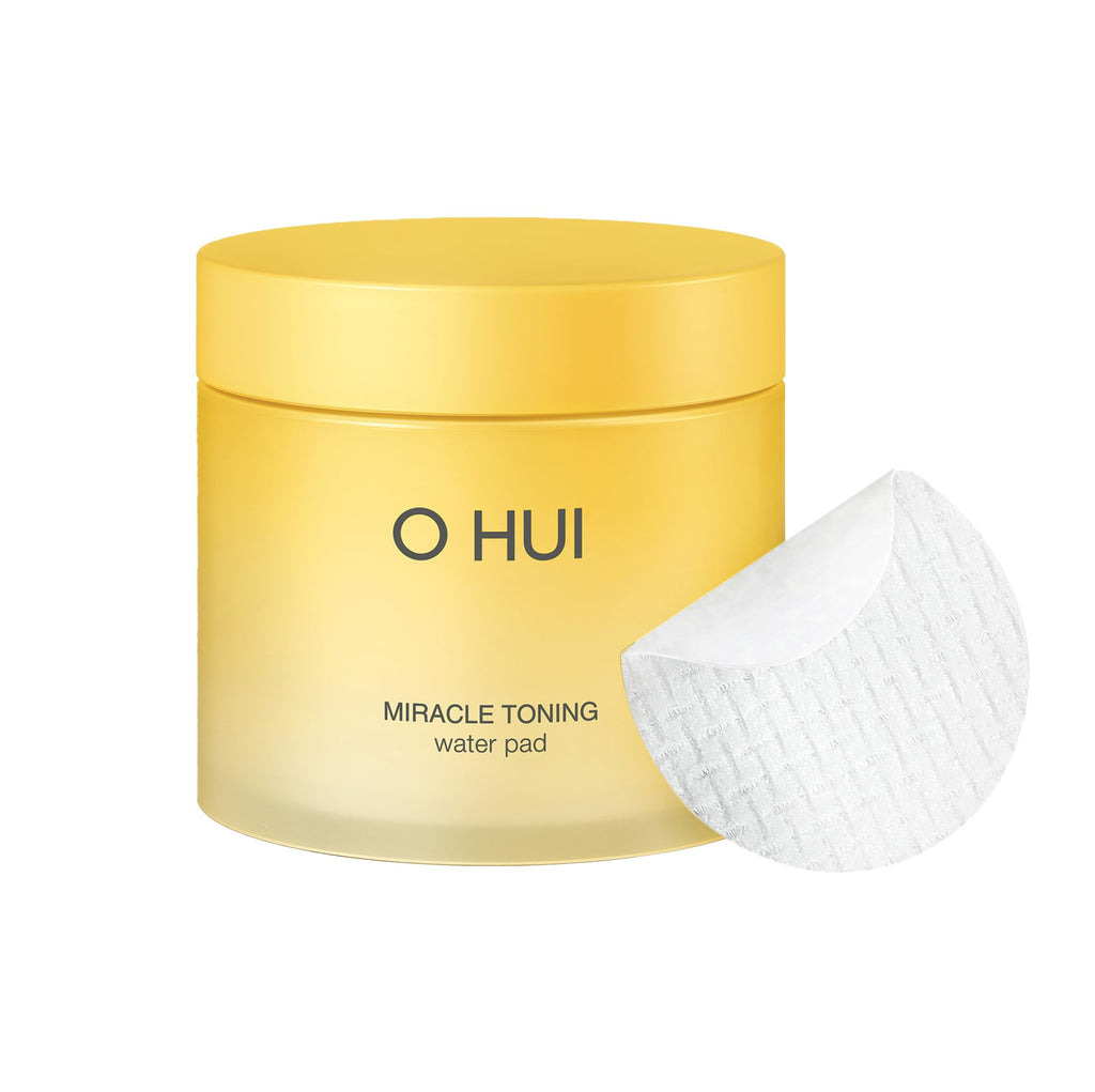 OHUI Miracle Toning Dual Sided Pads | Exfoliate, Hydrate, Smooth Skin