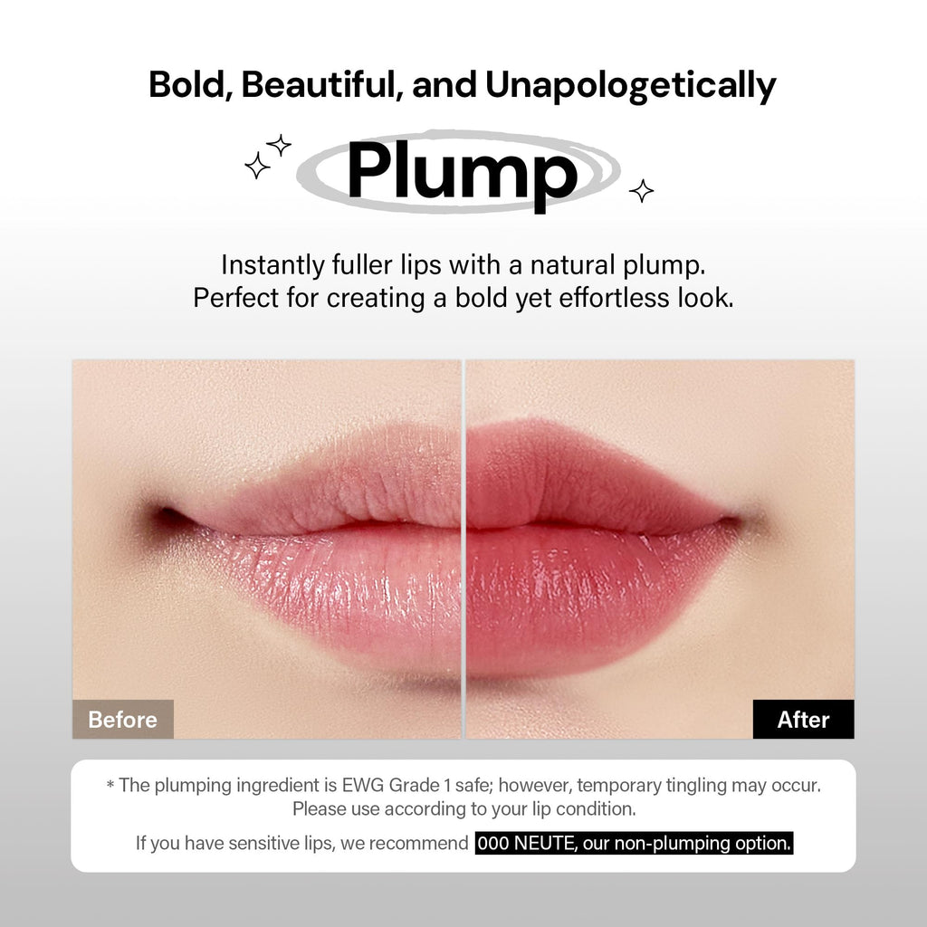 Oiad Liptique Lip Plumping Stain Peel Off – 24H Waterproof Lip Tint (003 BLUNTO)