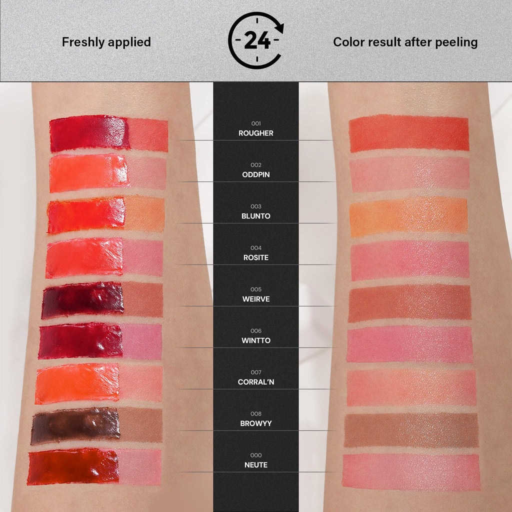 Oiad Liptique Lip Plumping Stain Peel Off – 24H Waterproof Korean Lip Tint
