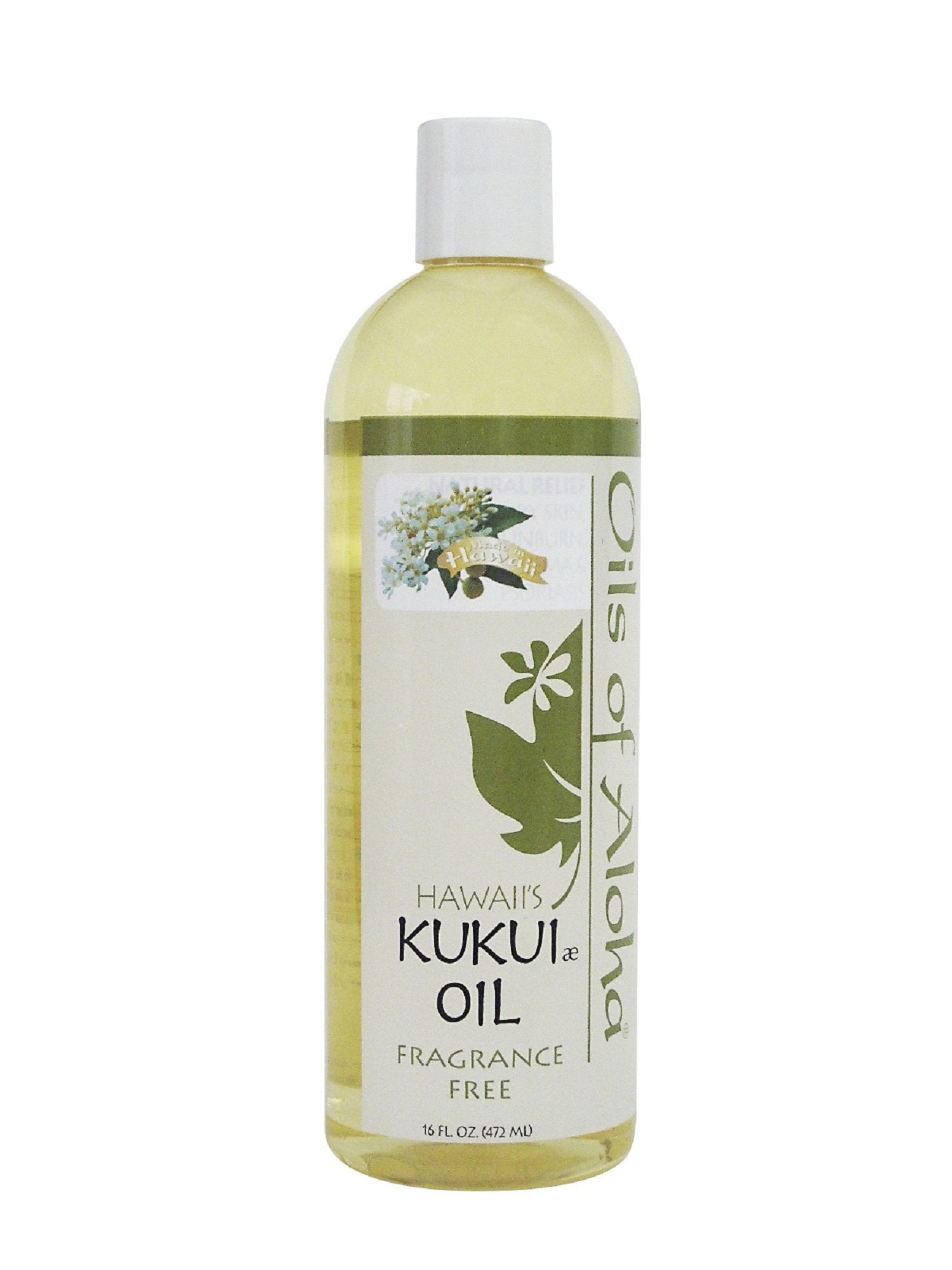 Oils of Aloha Hawaiian Kukui Nut Oil – 16oz