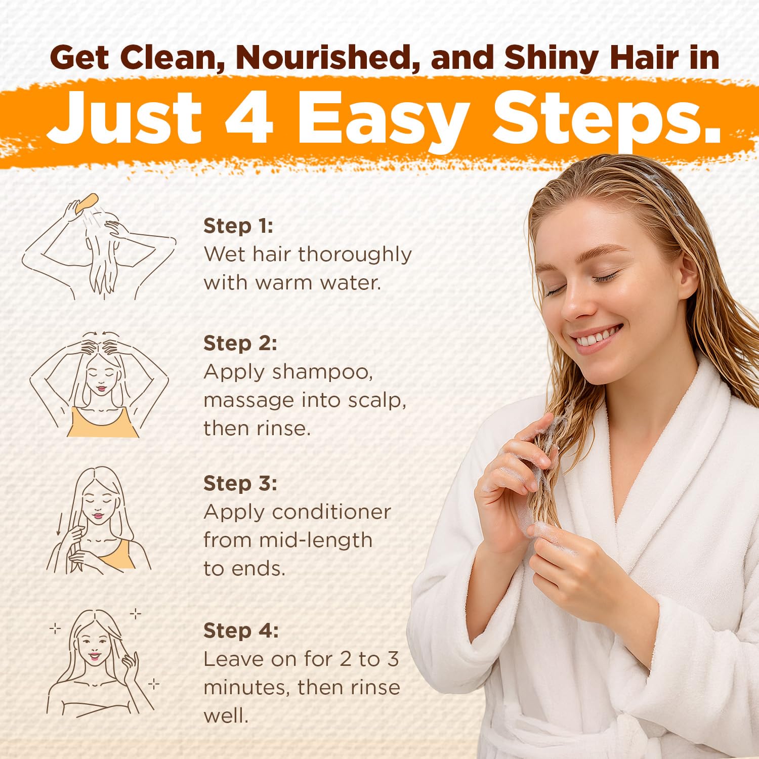 Okaga Batana Oil Shampoo & Conditioner Bundle — 3 Pack, Citrus Scent, Aloe Vera & Biotin