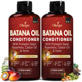 Okaga Batana Oil Conditioner – 8-in-1 Hair Growth Formula with Aloe Vera, Biotin, Jojoba, Argan – Citrus Scent – 2 Pack
