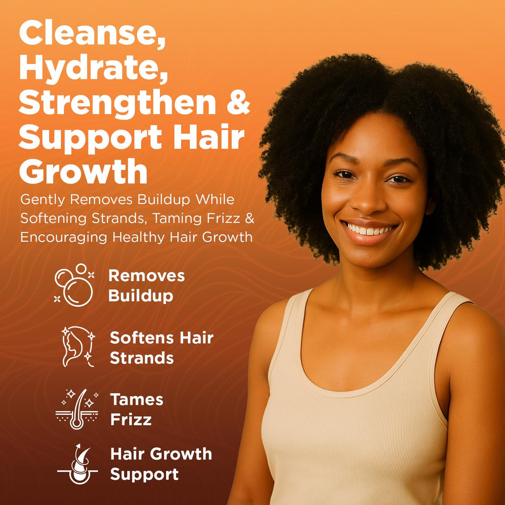 Okaga Batana Oil Shampoo 8-in-1 for Hair Growth – 3 Pack