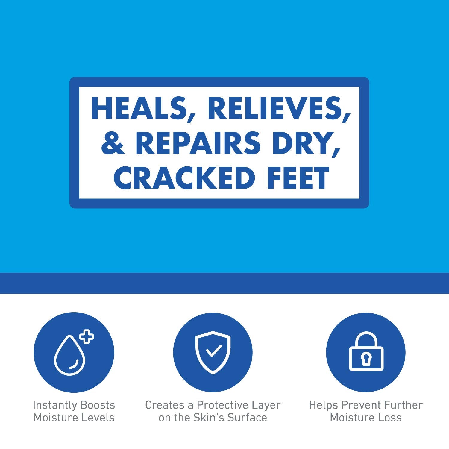 O'Keeffe's K0280004-4 Healthy Feet Foot Cream Tube (4 Pack), 3 oz | Deep Moisturizing for Extremely Dry Feet