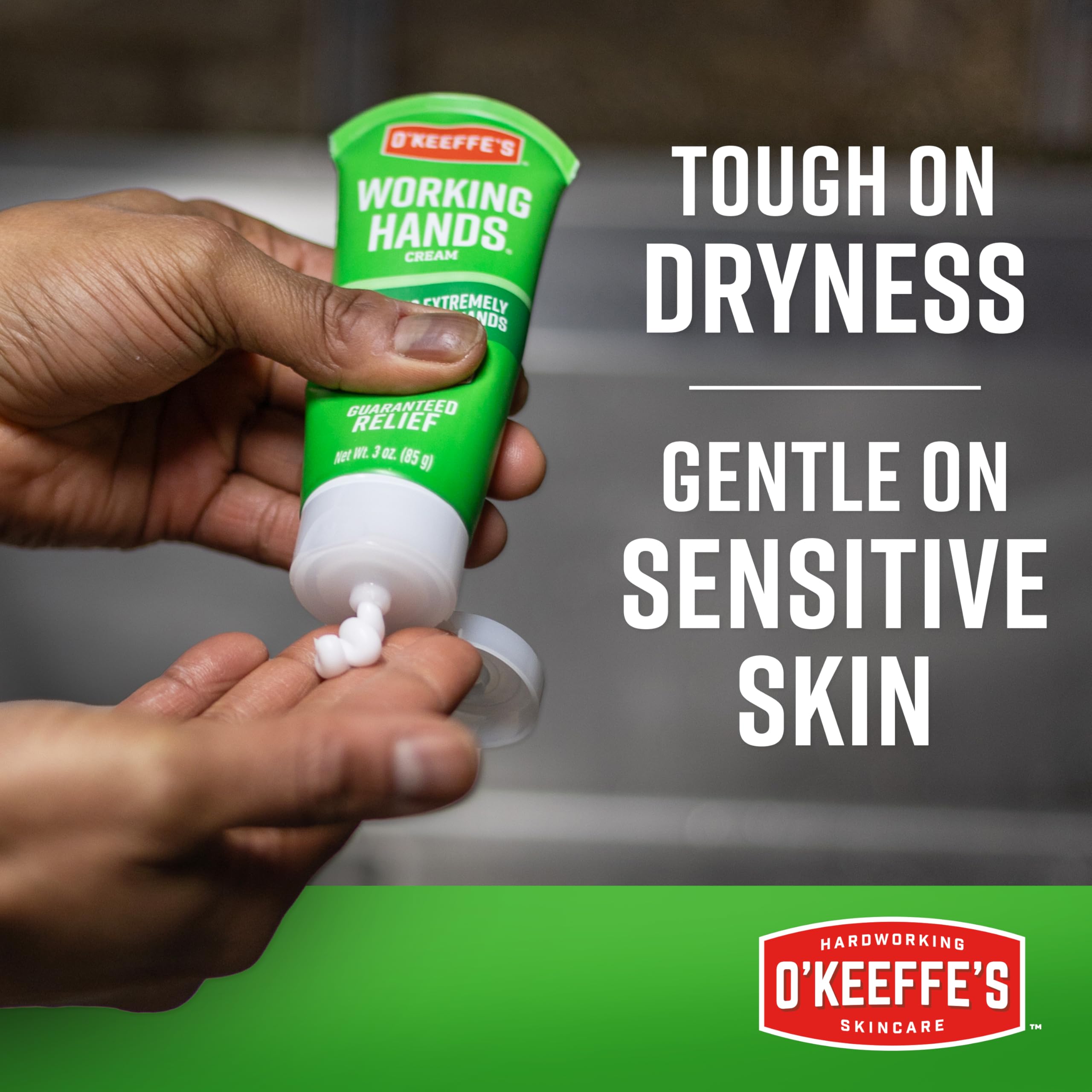 O'Keeffe's Working Hands – Extreme Dryness Hand Cream, 3 oz Tube (2 Pack)
