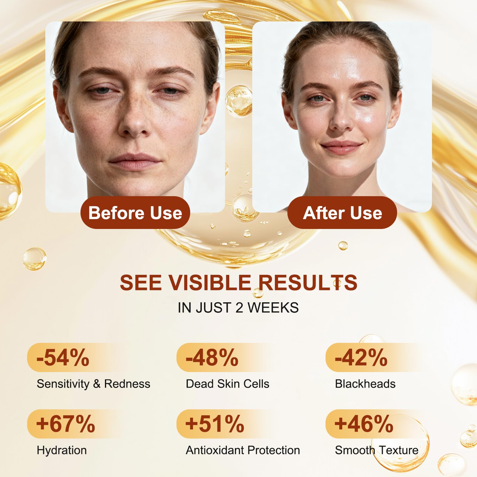 OLACLUK Peel Shot Glow Rice Ampoule Duo – White & Black Rice Exfoliators for Hydration & Pore Care