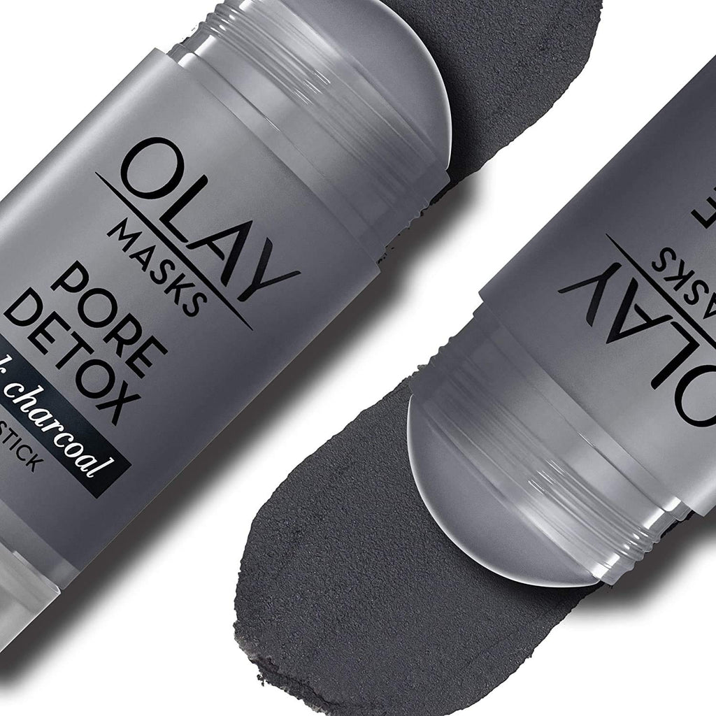 Olay Face Mask Stick – Clay Charcoal Pore Detox, 1.7 oz